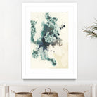 Teal Tributary I by Jennifer Goldberger on GIANT ART - green abstract