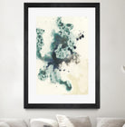 Teal Tributary I by Jennifer Goldberger on GIANT ART - green abstract