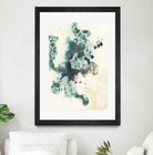 Teal Tributary I by Jennifer Goldberger on GIANT ART - green abstract