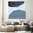 Adjacent Abstraction I by Emma Scarvey on GIANT ART - blue abstract