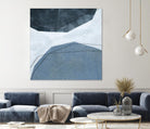 Adjacent Abstraction I by Emma Scarvey on GIANT ART - blue abstract