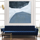 Adjacent Abstraction I by Emma Scarvey on GIANT ART - blue abstract