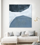 Adjacent Abstraction I by Emma Scarvey on GIANT ART - blue abstract