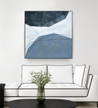Adjacent Abstraction I by Emma Scarvey on GIANT ART - blue abstract