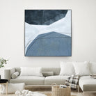 Adjacent Abstraction I by Emma Scarvey on GIANT ART - blue abstract