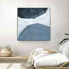 Adjacent Abstraction I by Emma Scarvey on GIANT ART - blue abstract