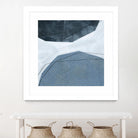 Adjacent Abstraction I by Emma Scarvey on GIANT ART - blue abstract