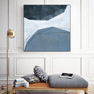 Adjacent Abstraction I by Emma Scarvey on GIANT ART - blue abstract