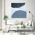 Adjacent Abstraction I by Emma Scarvey on GIANT ART - blue abstract