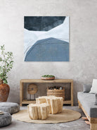 Adjacent Abstraction I by Emma Scarvey on GIANT ART - blue abstract