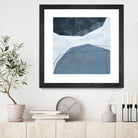 Adjacent Abstraction I by Emma Scarvey on GIANT ART - blue abstract