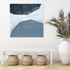 Adjacent Abstraction I by Emma Scarvey on GIANT ART - blue abstract