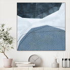 Adjacent Abstraction I by Emma Scarvey on GIANT ART - blue abstract