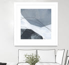 Adjacent Abstraction IV by Emma Scarvey on GIANT ART - blue abstract