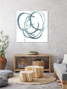 Dizzy I by Jennifer Paxton Parker on GIANT ART - green abstract