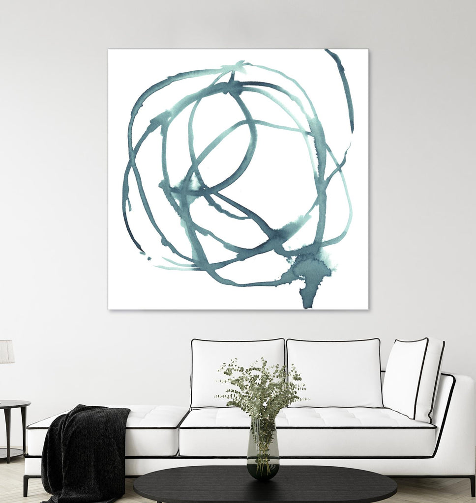 Dizzy II by Jennifer Paxton Parker on GIANT ART - green abstract