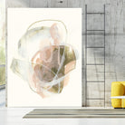 Hyacinth Gesture I by June Erica Vess on GIANT ART - pink abstract