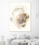 Hyacinth Gesture I by June Erica Vess on GIANT ART - pink abstract