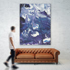 Meandering Mulberry I by Regina Moore on GIANT ART - pink abstract