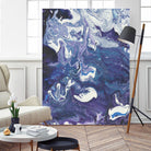 Meandering Mulberry I by Regina Moore on GIANT ART - pink abstract