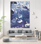 Meandering Mulberry I by Regina Moore on GIANT ART - pink abstract