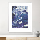 Meandering Mulberry I by Regina Moore on GIANT ART - pink abstract