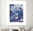 Meandering Mulberry I by Regina Moore on GIANT ART - pink abstract