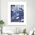 Meandering Mulberry I by Regina Moore on GIANT ART - pink abstract