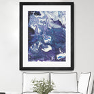 Meandering Mulberry I by Regina Moore on GIANT ART - pink abstract