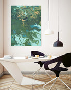 Rambling Sage I by Regina Moore on GIANT ART - green abstract