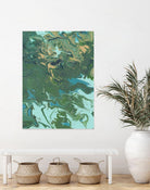 Rambling Sage I by Regina Moore on GIANT ART - green abstract