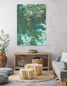 Rambling Sage I by Regina Moore on GIANT ART - green abstract