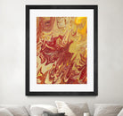 Nomadic Blaze II by Regina Moore on GIANT ART - orange abstract