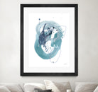 Aqua Orbit IV by June Erica Vess on GIANT ART - blue abstract