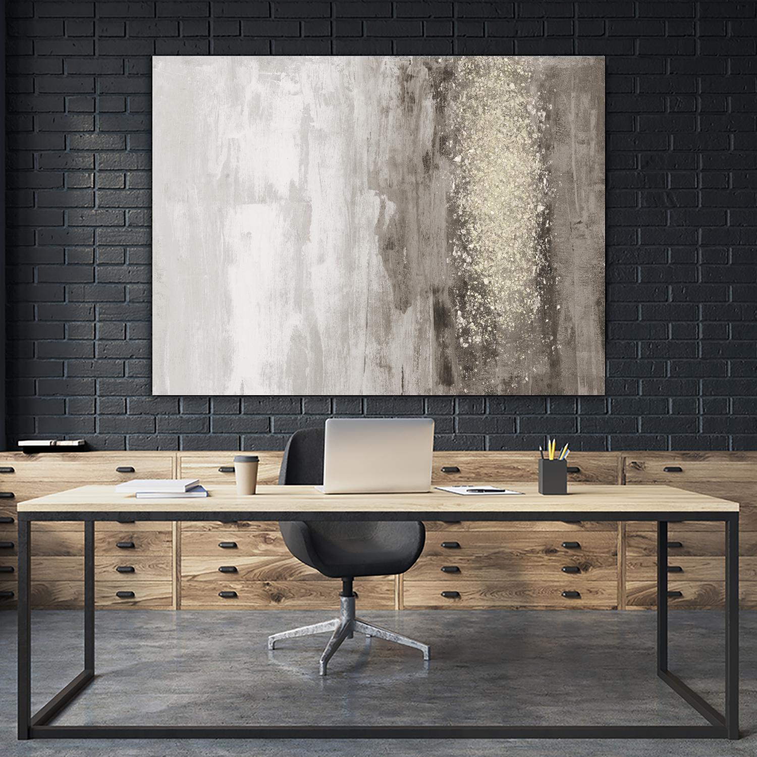 Glitter Rain I by Jennifer Goldberger on GIANT ART - abstract