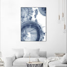 Quasars III by Ethan Harper on GIANT ART - blue abstract