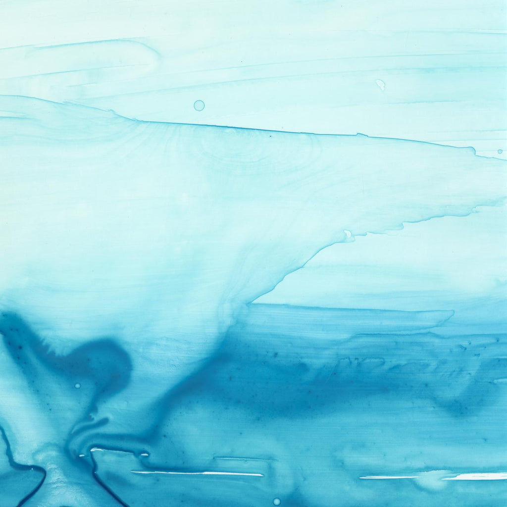 Making Waves I par Ethan Harper sur GIANT ART - abstrait bleu