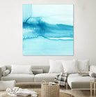 Making Waves III by Ethan Harper on GIANT ART - blue abstract
