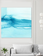 Making Waves III by Ethan Harper on GIANT ART - blue abstract