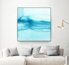 Making Waves III by Ethan Harper on GIANT ART - blue abstract
