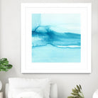 Making Waves III by Ethan Harper on GIANT ART - blue abstract