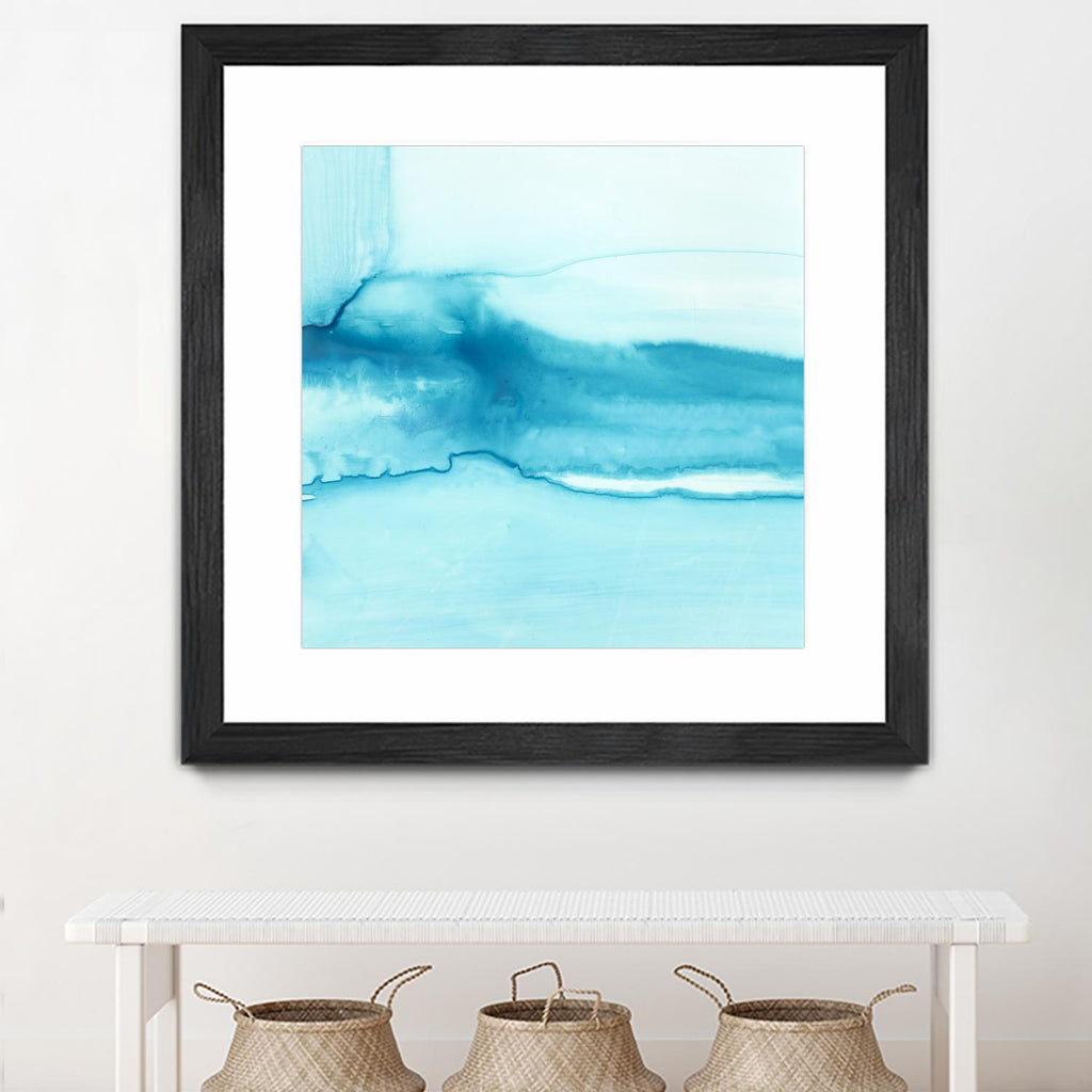 Making Waves III by Ethan Harper on GIANT ART - blue abstract
