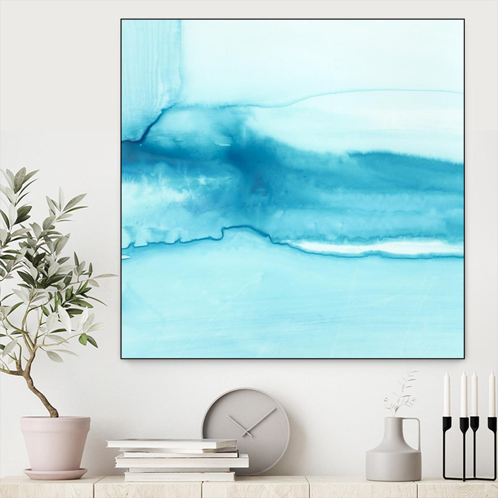 Making Waves III by Ethan Harper on GIANT ART - blue abstract