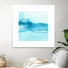 Making Waves III by Ethan Harper on GIANT ART - blue abstract
