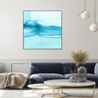 Making Waves III by Ethan Harper on GIANT ART - blue abstract