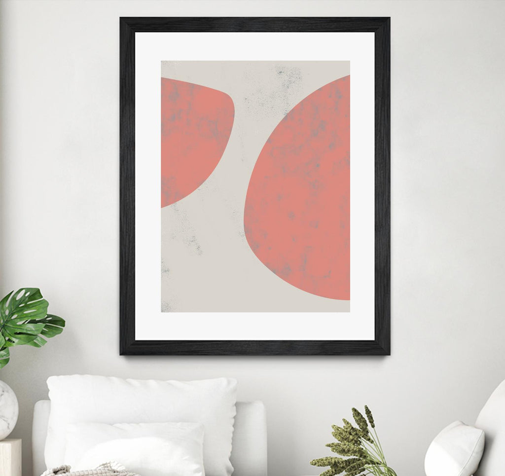 Jet Pack VIII by Chariklia Zarris on GIANT ART - pink abstract
