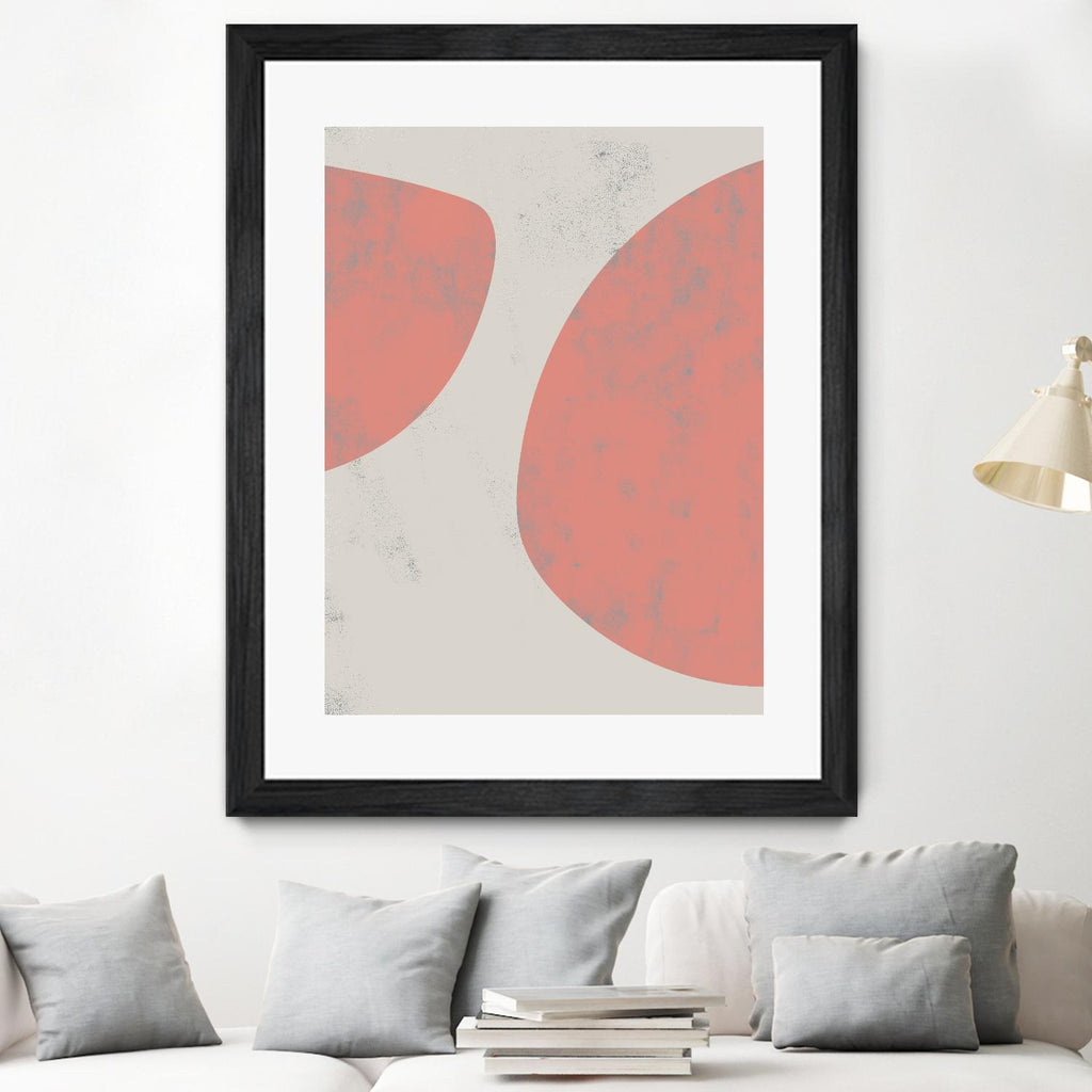 Jet Pack VIII by Chariklia Zarris on GIANT ART - pink abstract