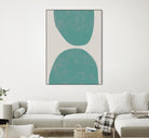 Jet Pack IX by Chariklia Zarris on GIANT ART - blue abstract