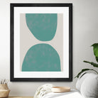 Jet Pack IX by Chariklia Zarris on GIANT ART - blue abstract