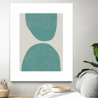 Jet Pack IX by Chariklia Zarris on GIANT ART - blue abstract